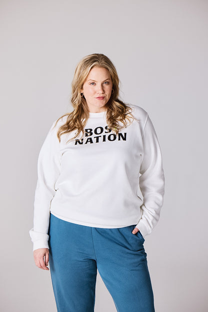 BOS Nation FC Nike Unisex Club Fleece Crew