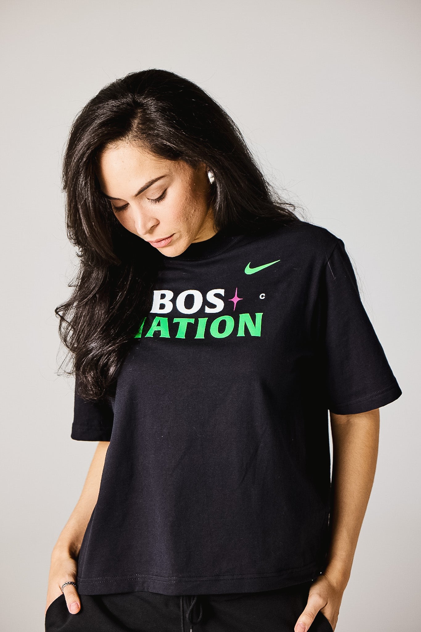 BOS Nation FC Nike Women's Boxy Tee