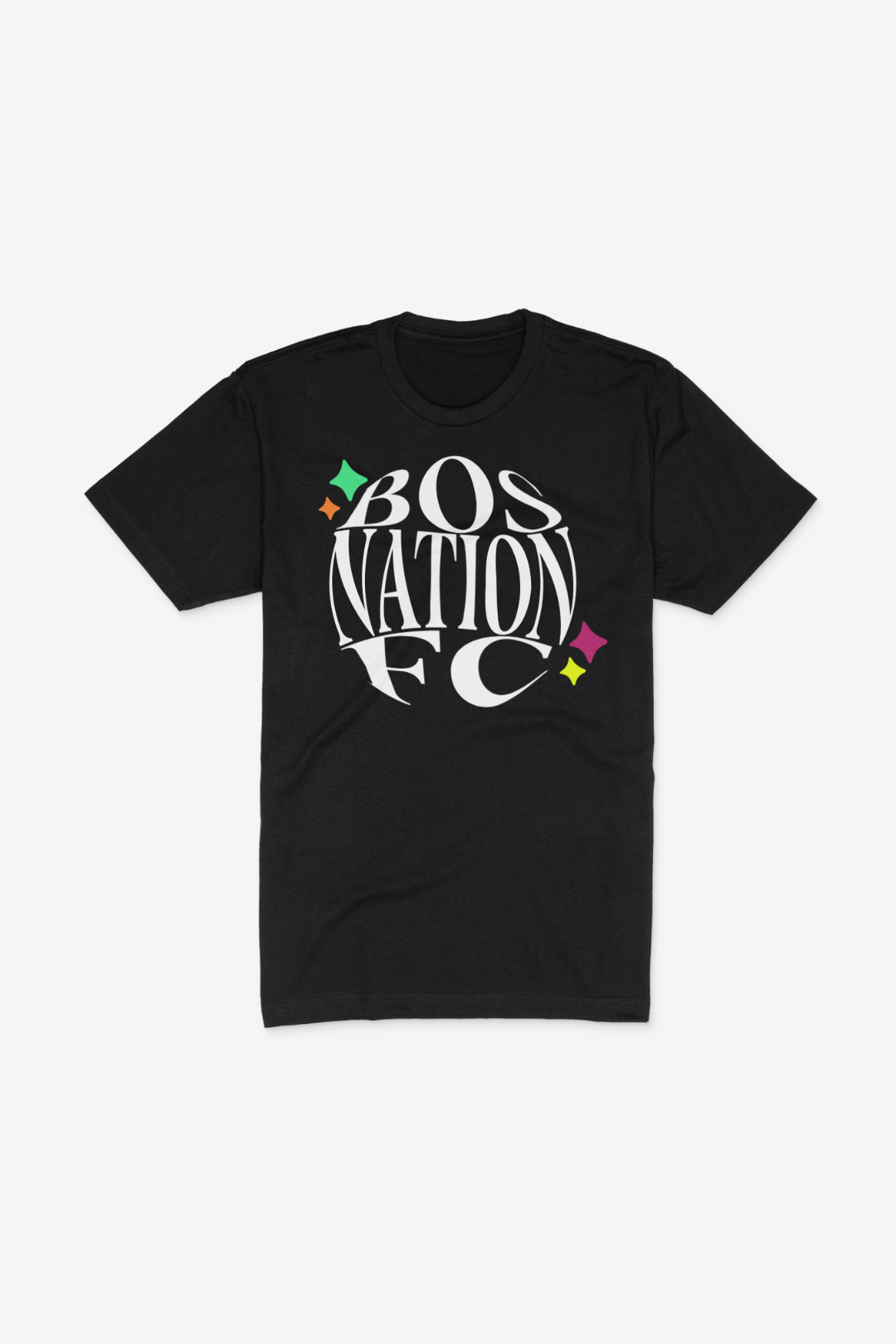 BOS Nation FC Funky Unisex Sueded Tee