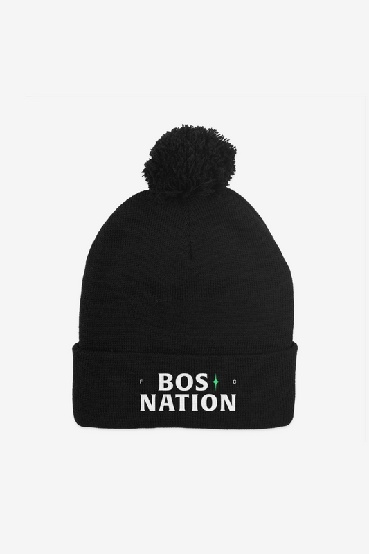 BOS Nation FC Pom Beanie